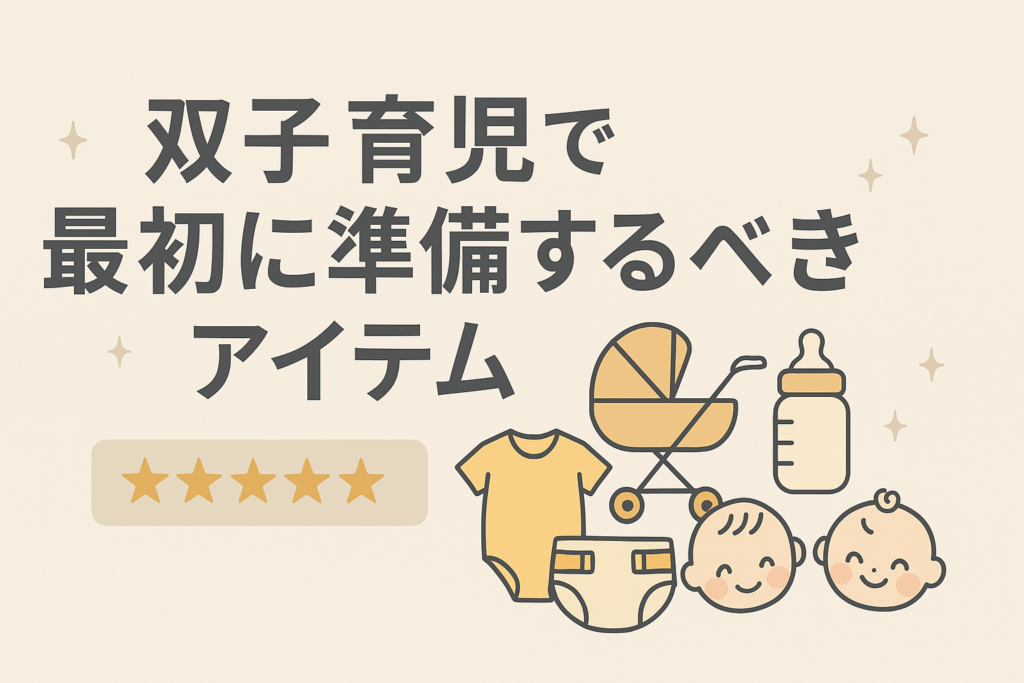 双子育児の出産準備リスト